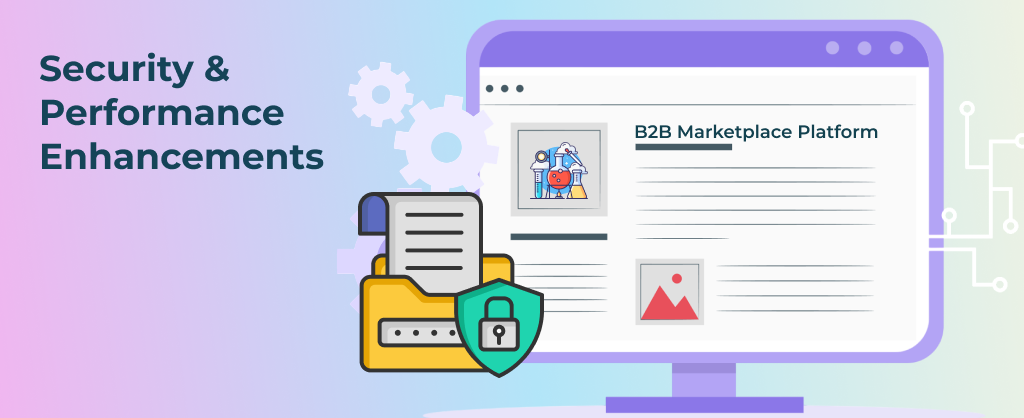 Implemented Security features for B2B marketplace.