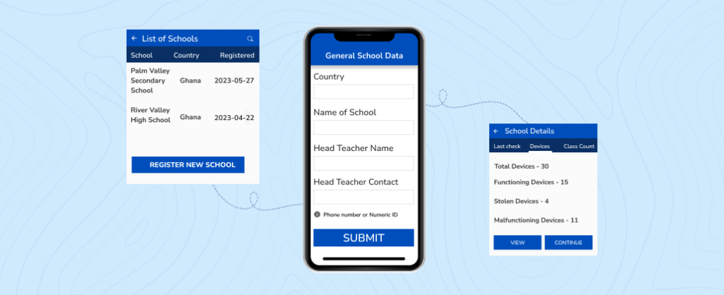 Maintain Updated School Records- Commcare inventory management system