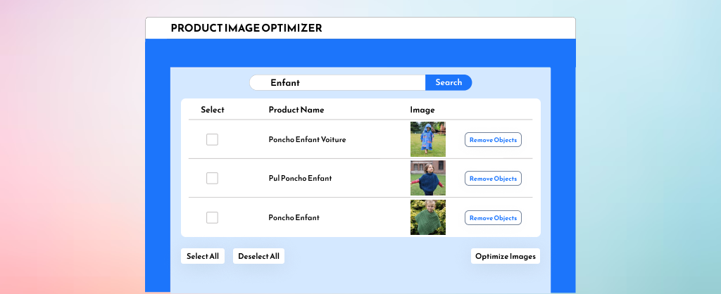 Products for AI Image Enhancement