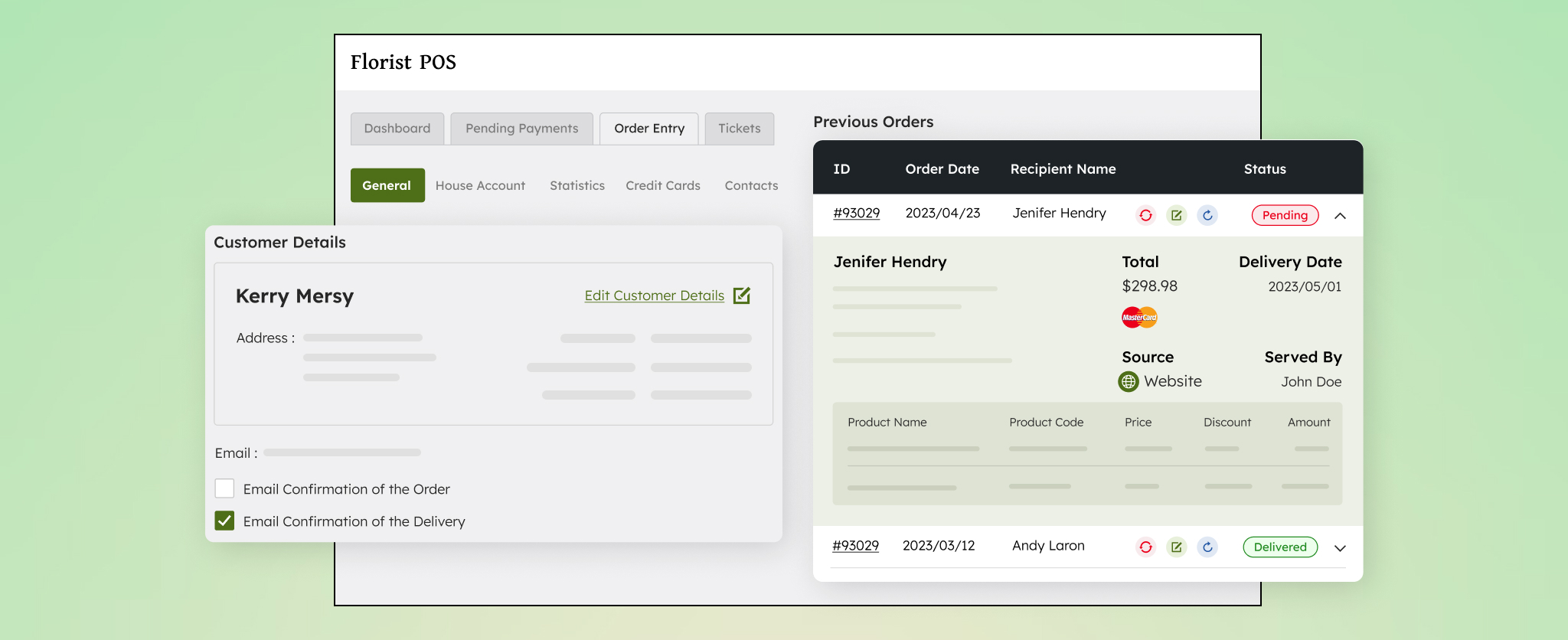 POS Order Management