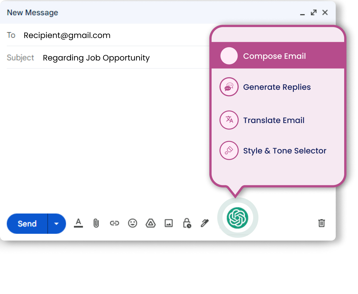 Hiwriter GPT For Gmail image