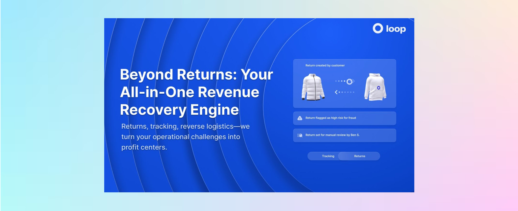 Loop return and exchange Shopify app