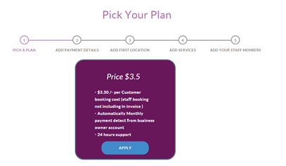 ReactJS Booking system pricing