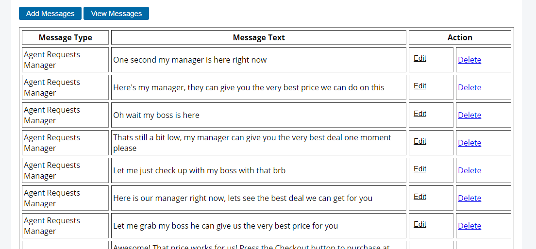 chatbot replies setup shopify