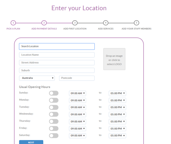 Reactjs booking system setup