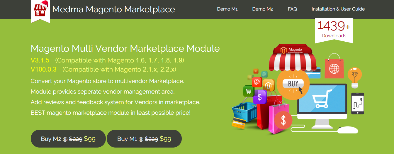 medma marketplace extension