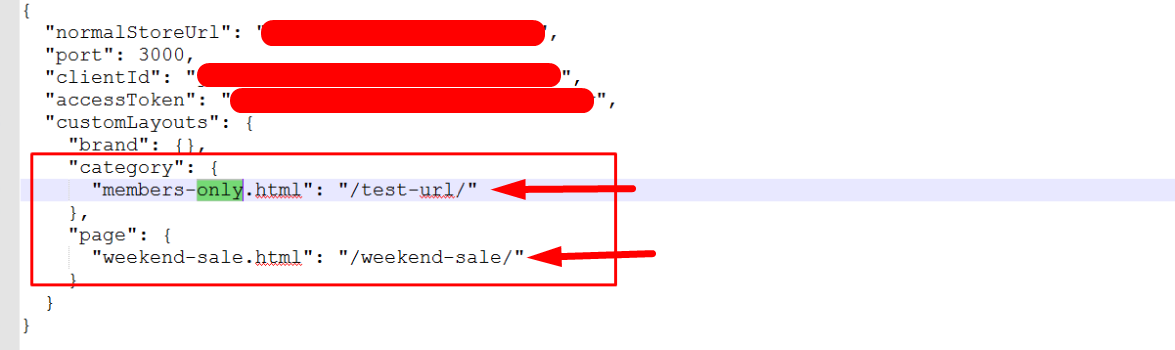 stencil template url mapping