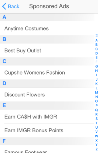 IMGR sponsored ads