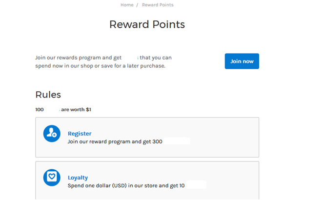 BigCommerce loyalty program