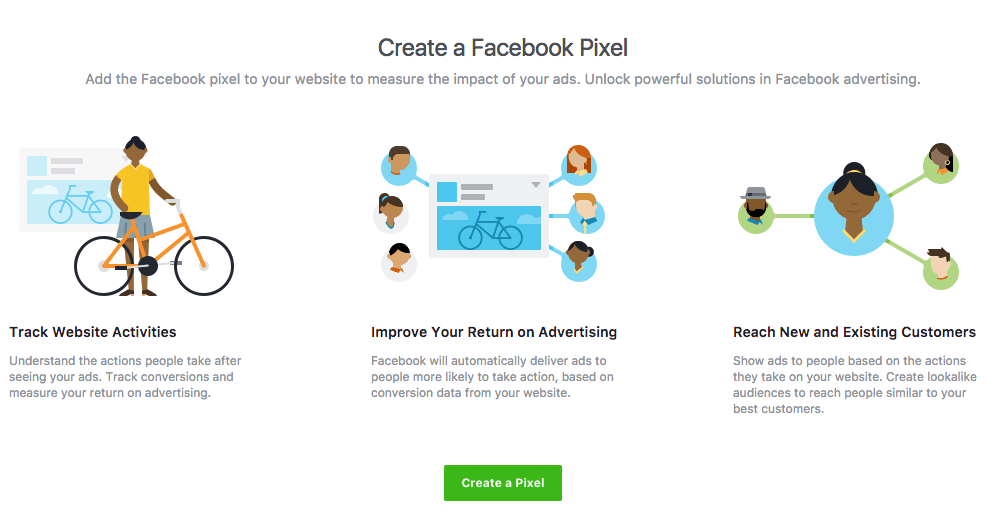 Create a Facebook Pixel