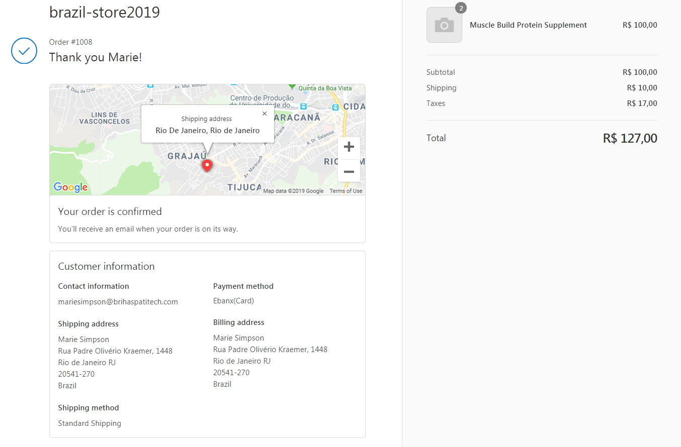 Custom Shopify Checkout-Thank You page