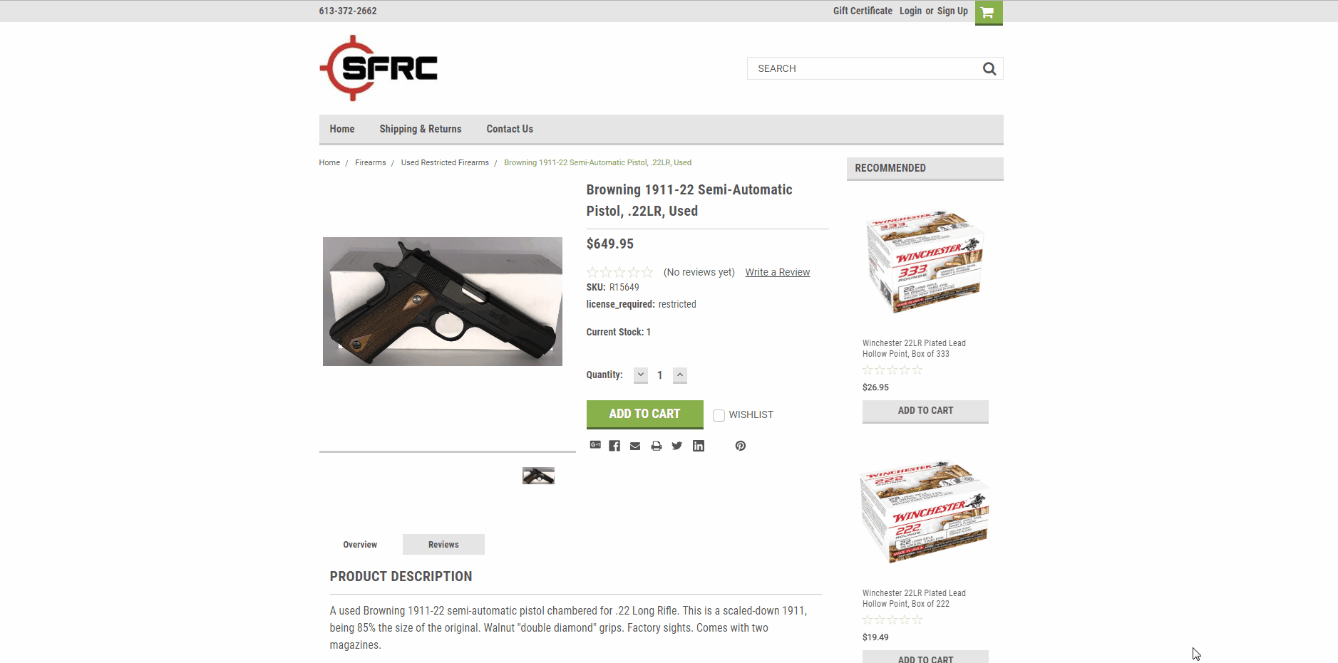 Age Verification App in BigCommerce store's Restricted Products