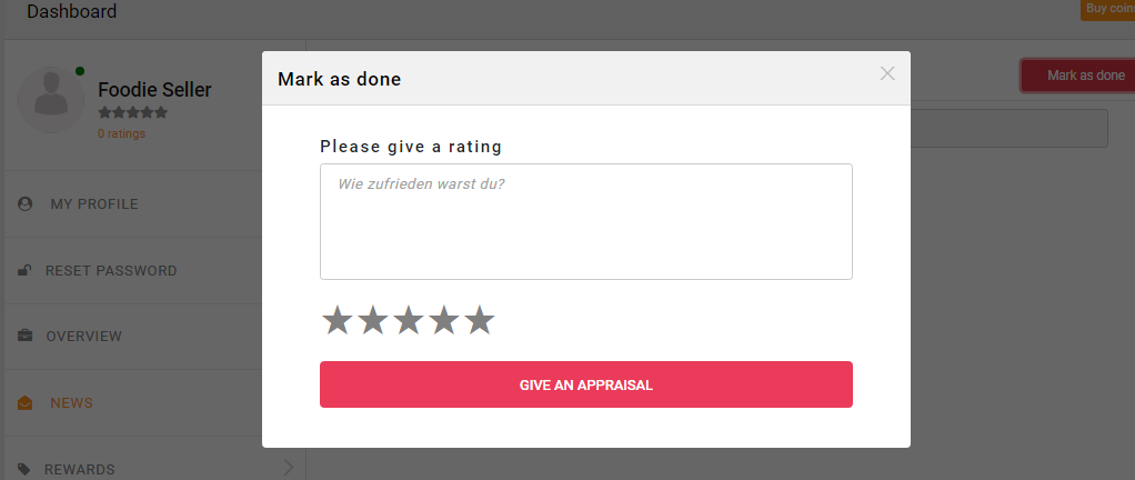 job portal star ratings