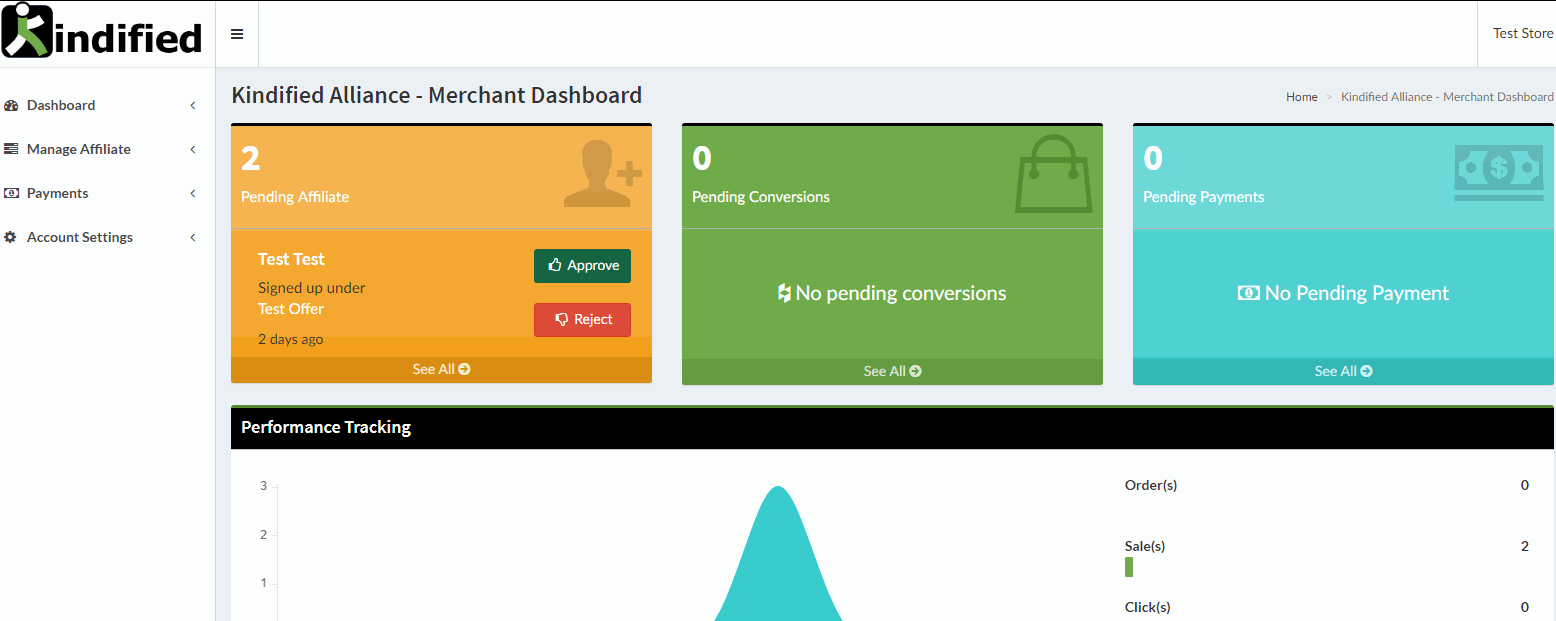 Merchant Dashboard