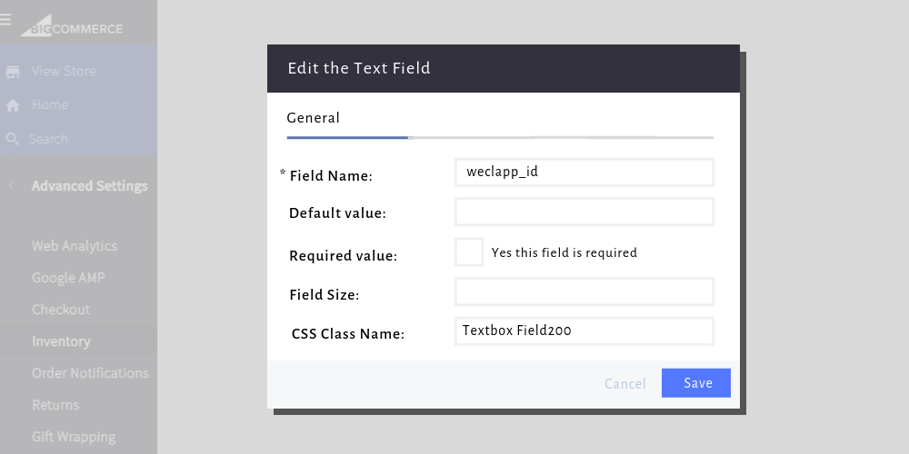 Synchronizing customers from BigCommerce store to weclapp