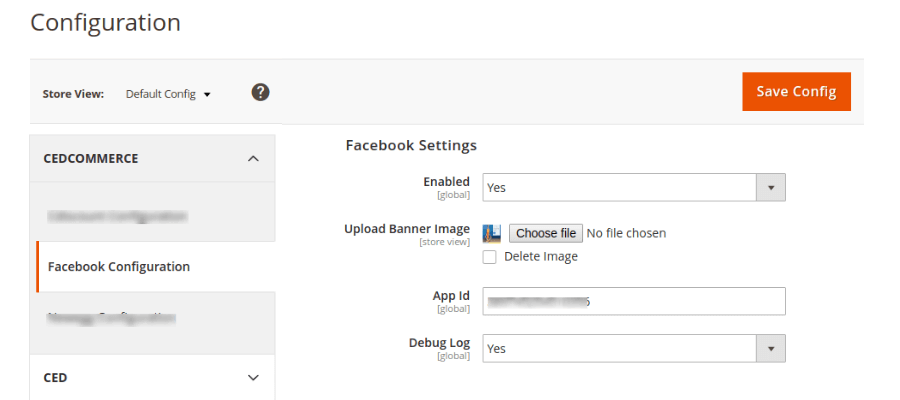 Cedcommerce magento 2 backend