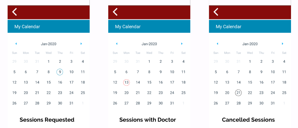 Calendar Tracking