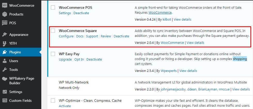 WooCommerce Square Integration via Plugin