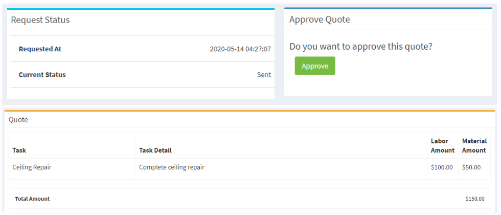 Approve Quotes