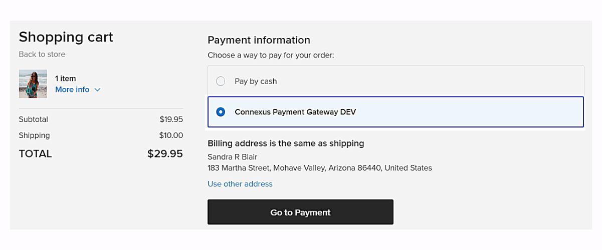 Ecwid Custom Payment Gateway