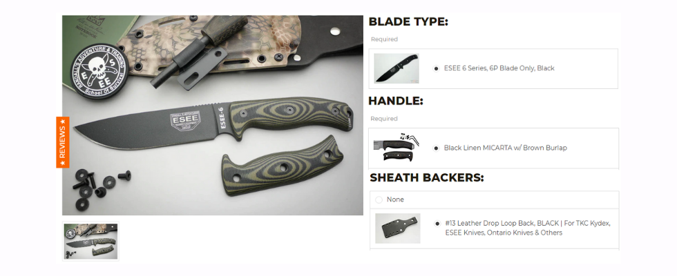 Knife-customization