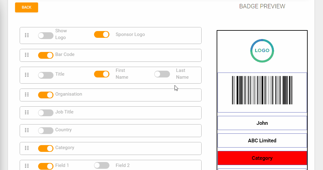 Creating Digital Event Badge