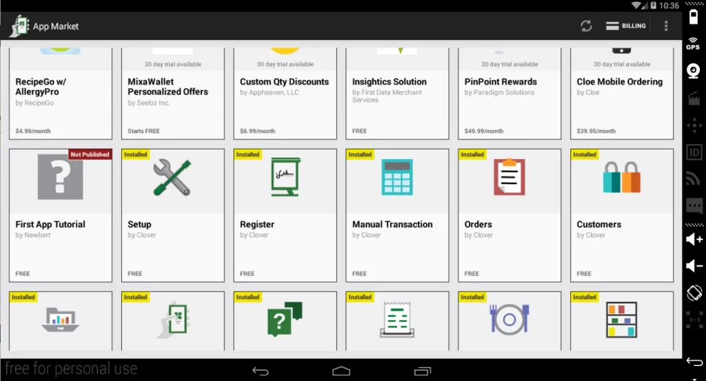 android app clover