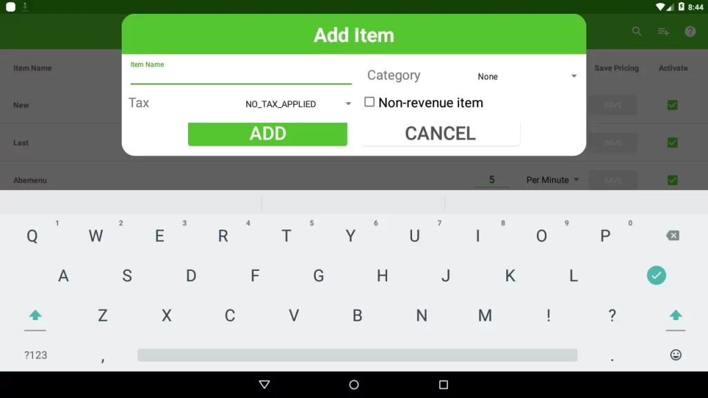 clover product setup