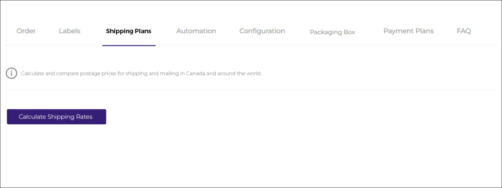 Calculate the Shipping rates