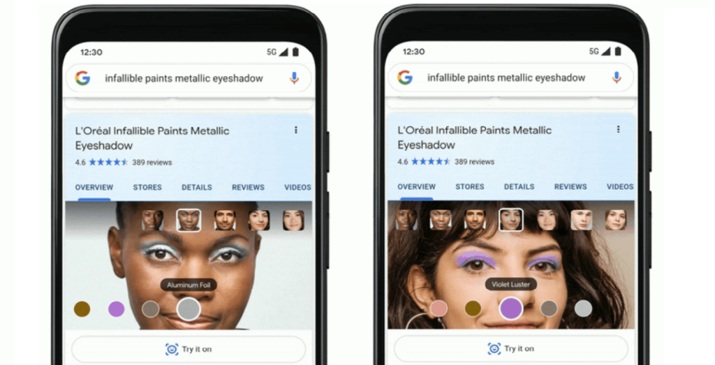 AR Shopping Google